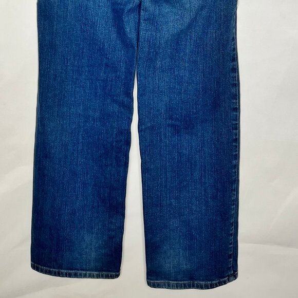 Lane Bryant Women’s Jeans Size 18 Tall Long Simply Straight Stretch Denim Pants - Picture 6 of 10